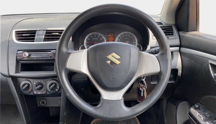 2012 Maruti Swift VXI, Petrol, Manual, 97,265 km, Steering Wheel Close Up
