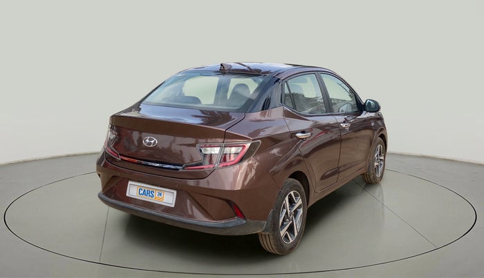 2020 Hyundai AURA SX PLUS 1.2 AMT CRDI, Diesel, Automatic, 50,302 km, Right Back Diagonal