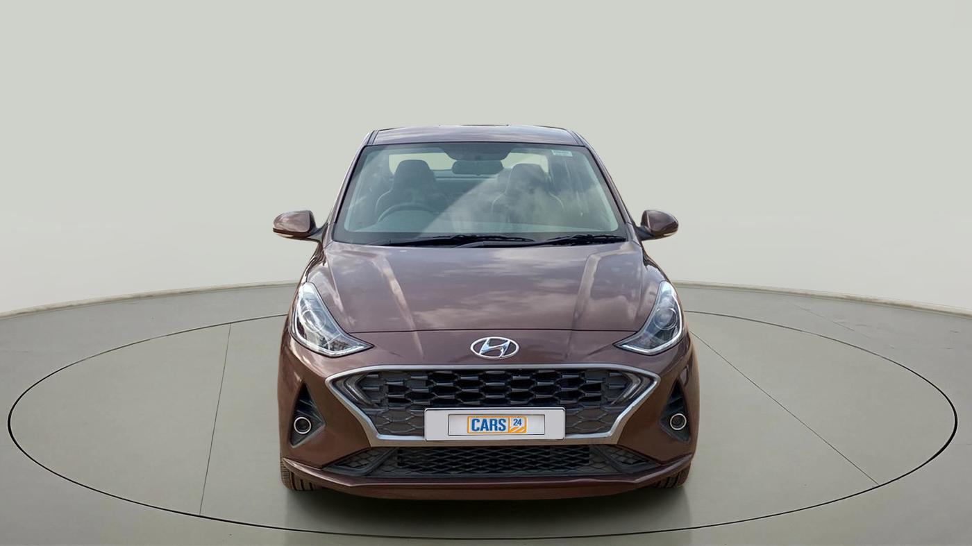 2020 Hyundai AURA SX PLUS 1.2 AMT CRDI, Diesel, Automatic, 50,302 km, Front