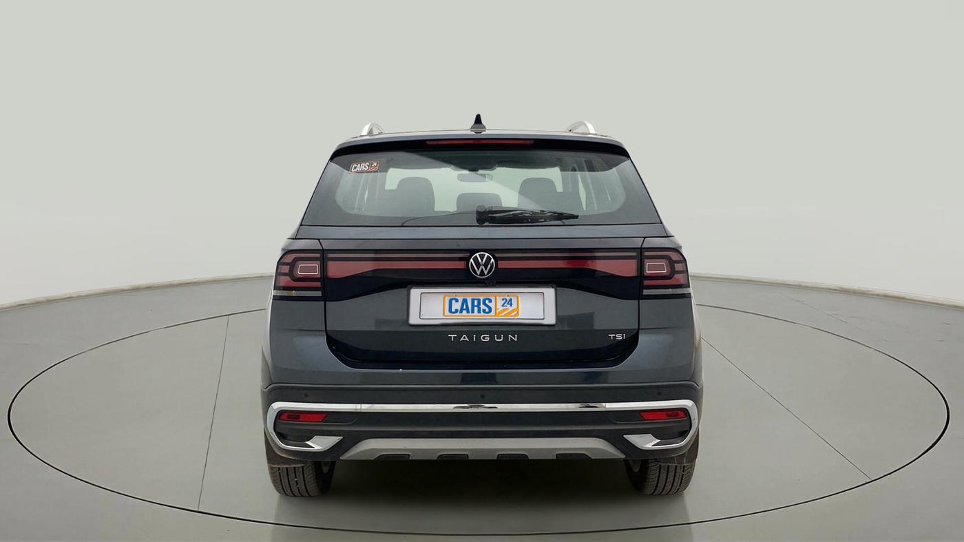 2023 Volkswagen TAIGUN TOPLINE 1.0 TSI AT, Petrol, Automatic, 1,607 km, Back/Rear