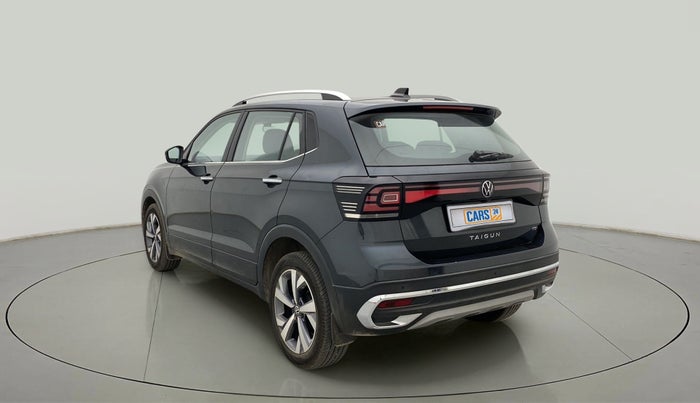 2023 Volkswagen TAIGUN TOPLINE 1.0 TSI AT, Petrol, Automatic, 1,607 km, Left Back Diagonal