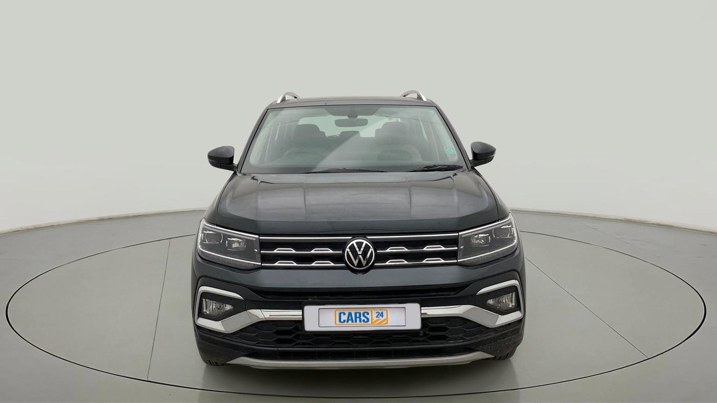 2023 Volkswagen TAIGUN TOPLINE 1.0 TSI AT, Petrol, Automatic, 1,607 km, Front