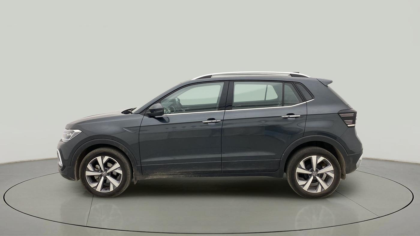 2023 Volkswagen TAIGUN TOPLINE 1.0 TSI AT, Petrol, Automatic, 1,607 km, Left Side