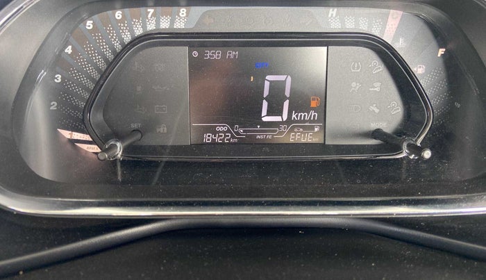 2022 Tata NEXON XM PETROL, Petrol, Manual, 18,403 km, Odometer Image