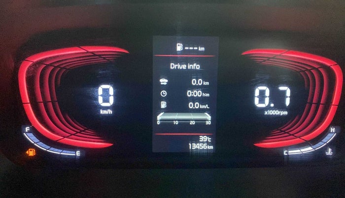 2022 KIA CARENS PRESTIGE PLUS 1.4 PETROL 7 STR, Petrol, Manual, 13,392 km, Odometer Image