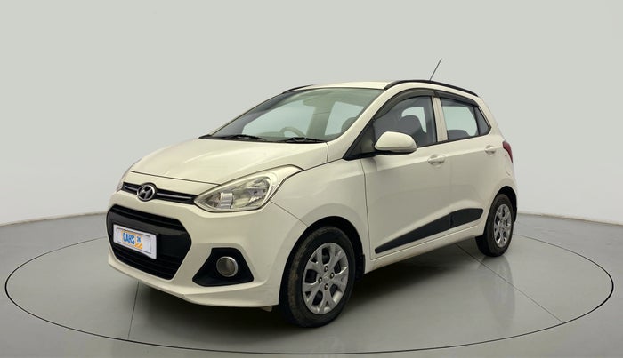 2016 Hyundai Grand i10 SPORTZ 1.2 KAPPA VTVT, Petrol, Manual, 90,781 km, Left Front Diagonal
