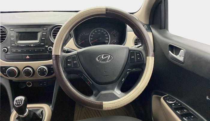 2016 Hyundai Grand i10 SPORTZ 1.2 KAPPA VTVT, Petrol, Manual, 90,781 km, Steering Wheel Close Up