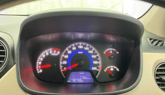 2016 Hyundai Grand i10 SPORTZ 1.2 KAPPA VTVT, Petrol, Manual, 90,781 km, Odometer Image