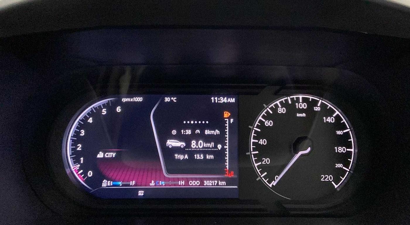 2021 Tata Safari XZ, Diesel, Manual, 30,203 km, Odometer Image