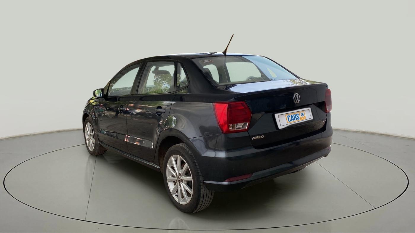 2018 Volkswagen Ameo HIGHLINE PLUS 1.5L 16 ALLOY, Diesel, Manual, 56,379 km, Left Back Diagonal