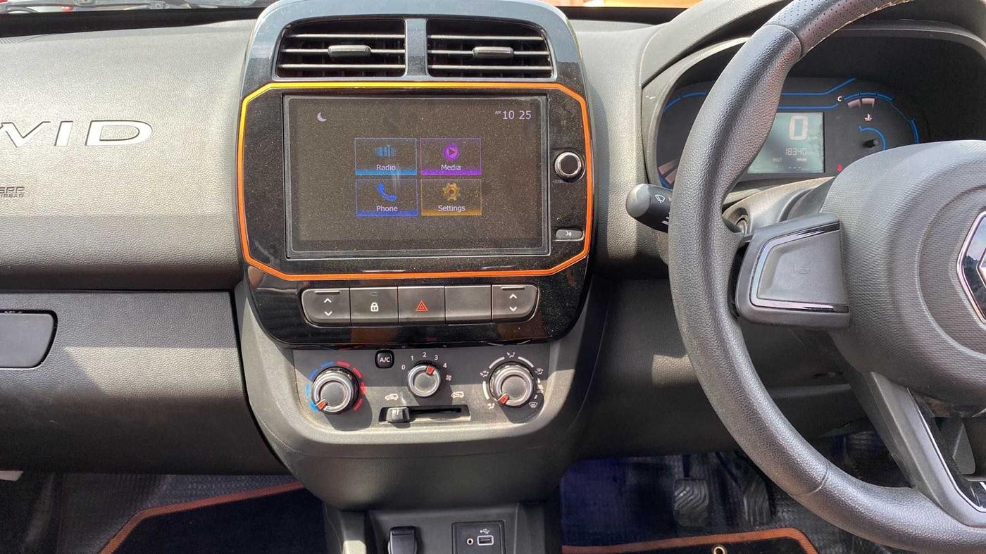 2020 Renault Kwid CLIMBER 1.0 AMT (O), Petrol, Automatic, 18,490 km, Air Conditioner