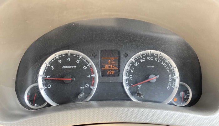 2016 Maruti Ertiga VXI ABS, Petrol, Manual, 86,733 km, Odometer Image