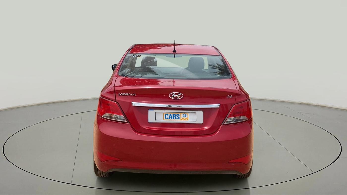 2016 Hyundai Verna FLUIDIC 1.6 CRDI S 4S, Diesel, Manual, 65,029 km, Back/Rear