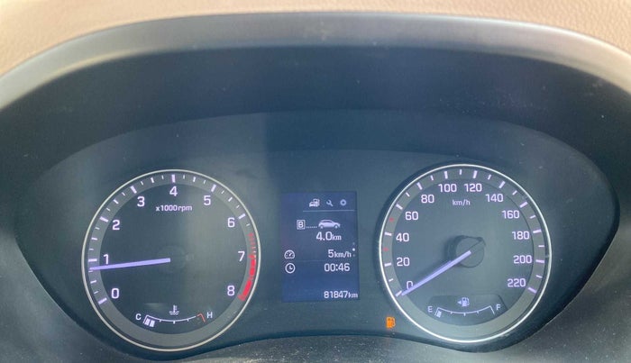 2015 Hyundai Elite i20 ASTA 1.2, Petrol, Manual, 81,846 km, Odometer Image