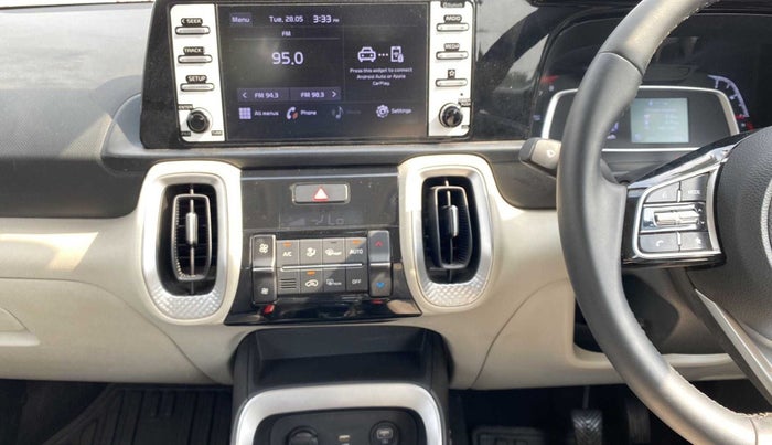 2021 KIA SONET HTX PLUS 1.0 IMT, Petrol, Manual, 21,642 km, Air Conditioner