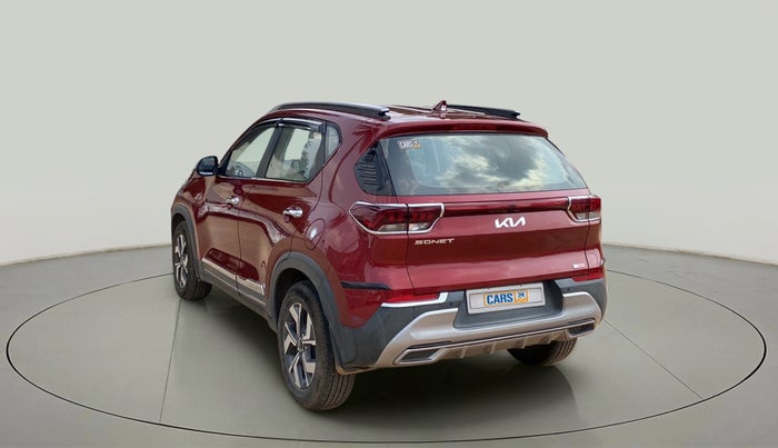 2021 KIA SONET HTX PLUS 1.0 IMT, Petrol, Manual, 21,642 km, Left Back Diagonal