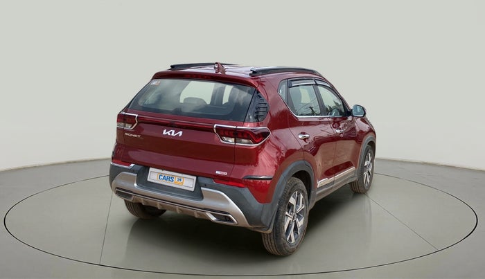 2021 KIA SONET HTX PLUS 1.0 IMT, Petrol, Manual, 21,642 km, Right Back Diagonal