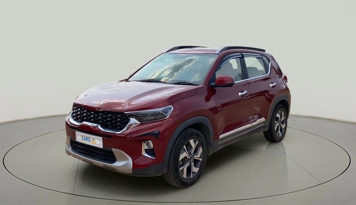 2021 KIA SONET HTX PLUS 1.0 IMT, Petrol, Manual, 21,642 km, Left Front Diagonal
