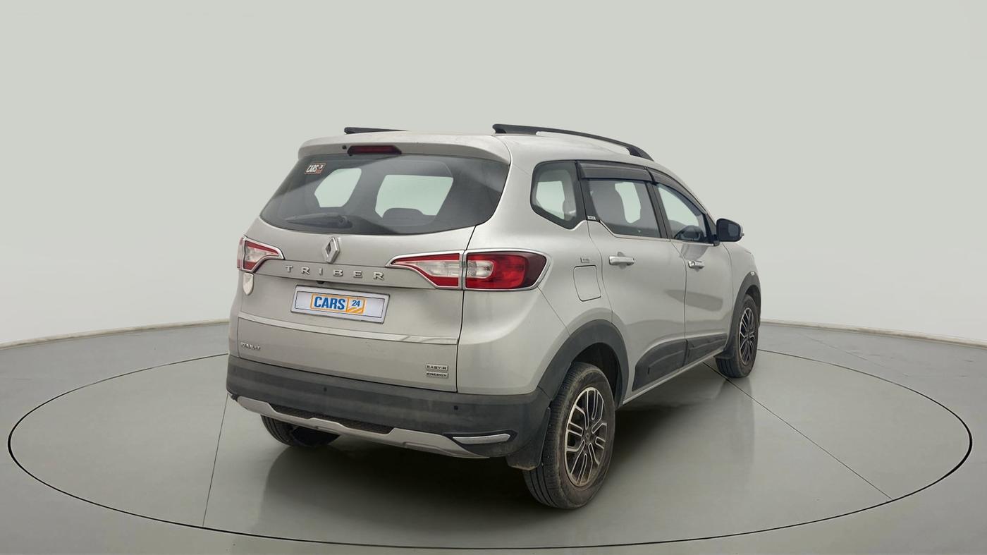 2020 Renault TRIBER RXZ AMT, Petrol, Automatic, 19,391 km, Right Back Diagonal