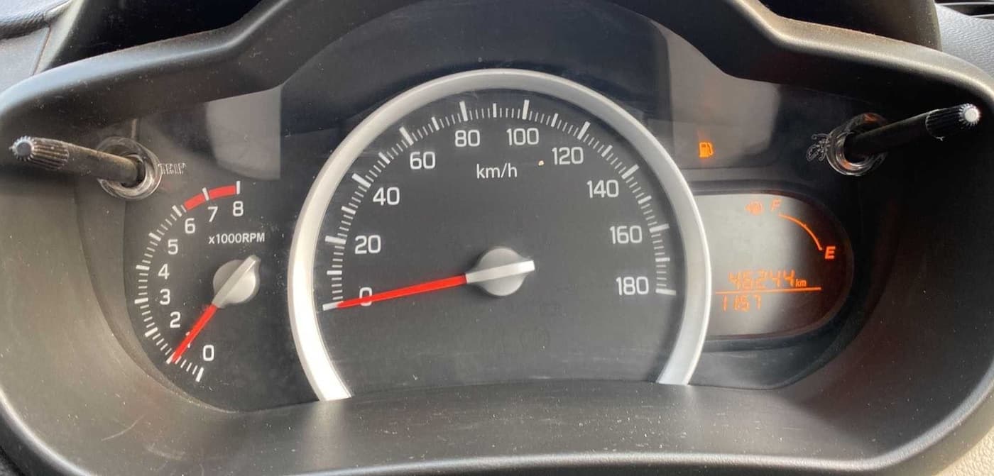2016 Maruti Celerio ZXI, Petrol, Manual, 46,246 km, Odometer Image