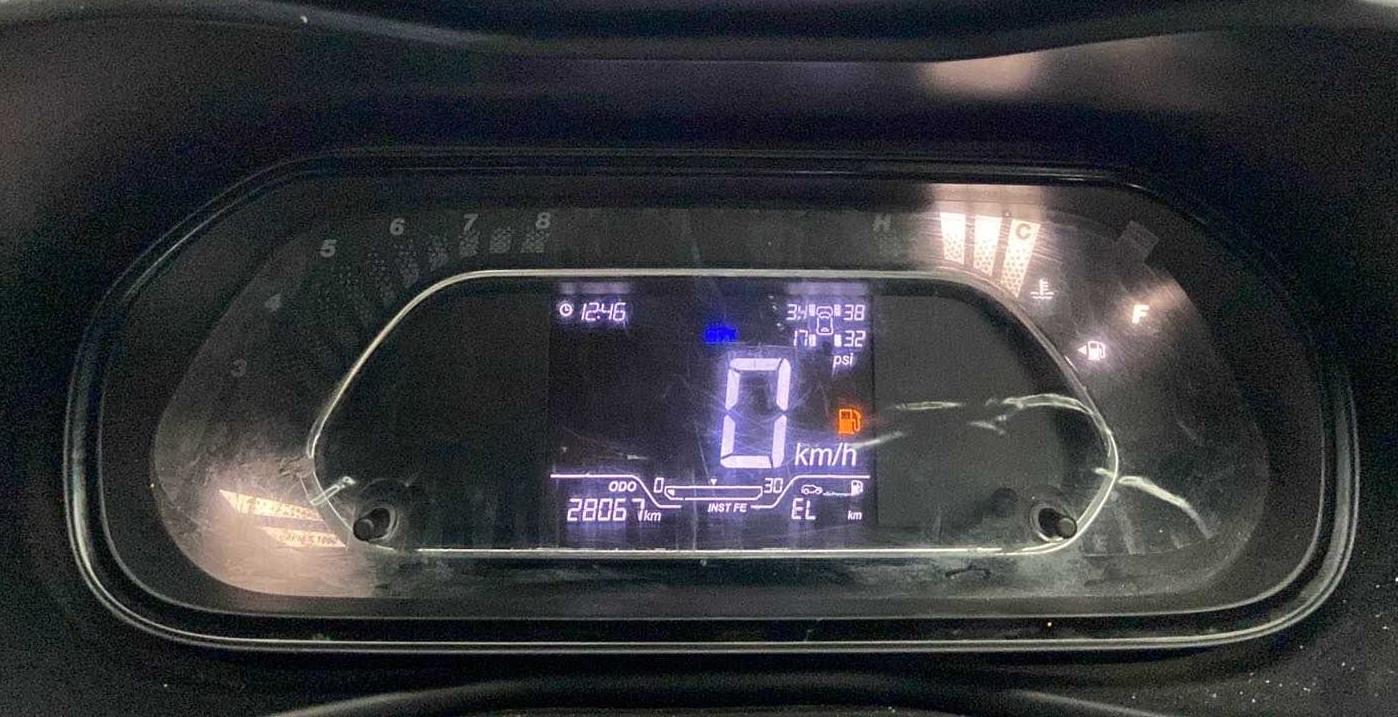 2022 Tata NEXON XZ PLUS (O) PETROL DARK EDITION, CNG, Manual, 28,067 km, Odometer Image