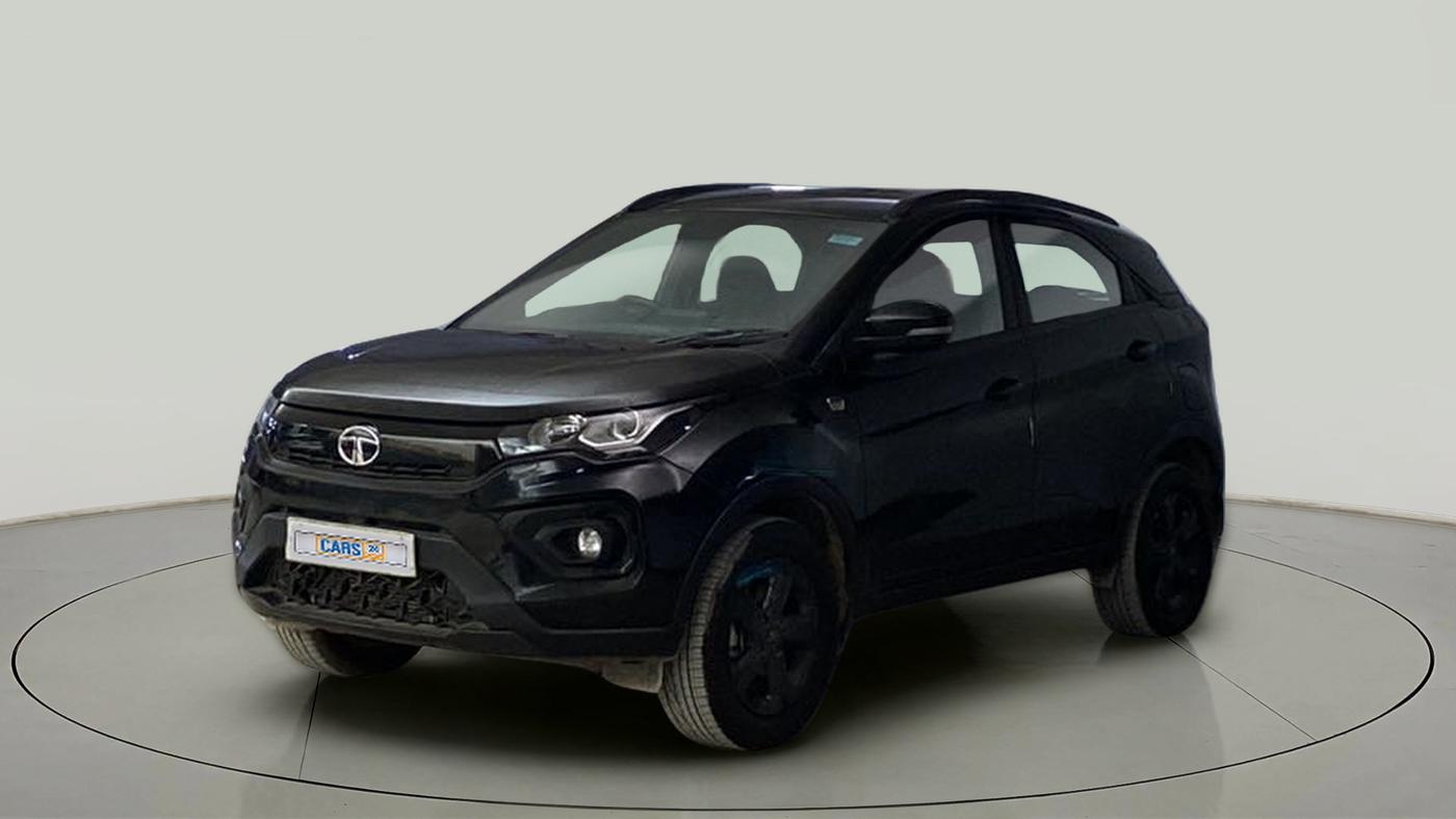 2022 Tata NEXON XZ PLUS (O) PETROL DARK EDITION, CNG, Manual, 28,067 km, Left Front Diagonal