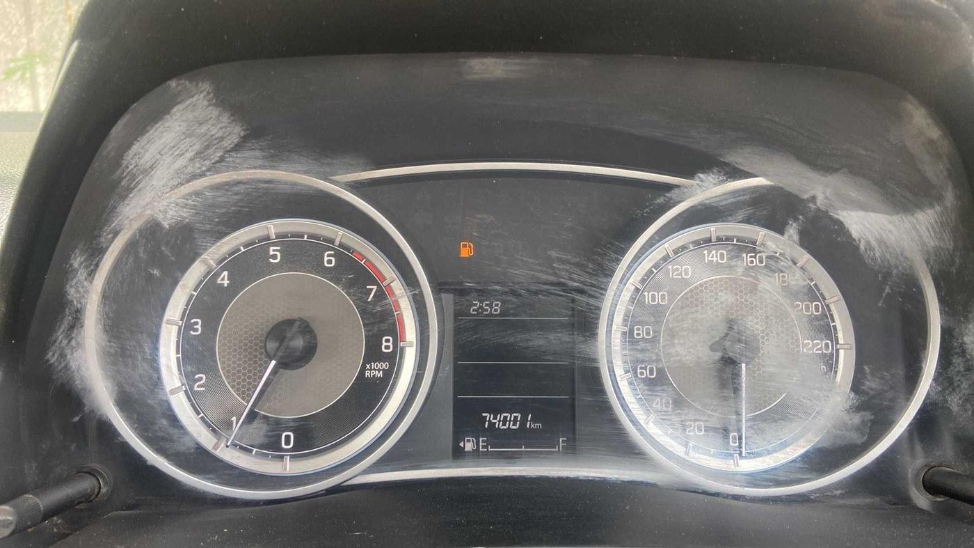 2017 Maruti Dzire VXI, Petrol, Manual, 73,997 km, Odometer Image
