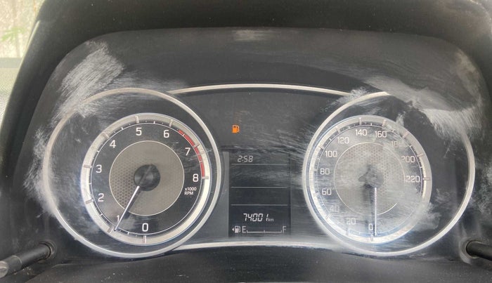 2017 Maruti Dzire VXI, Petrol, Manual, 73,997 km, Odometer Image