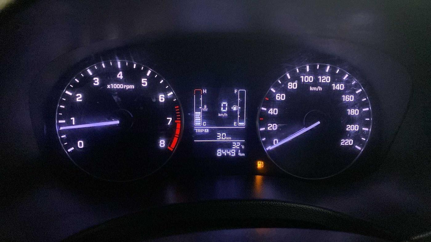2016 Hyundai Creta SX PLUS 1.6 PETROL, CNG, Manual, 84,488 km, Odometer Image
