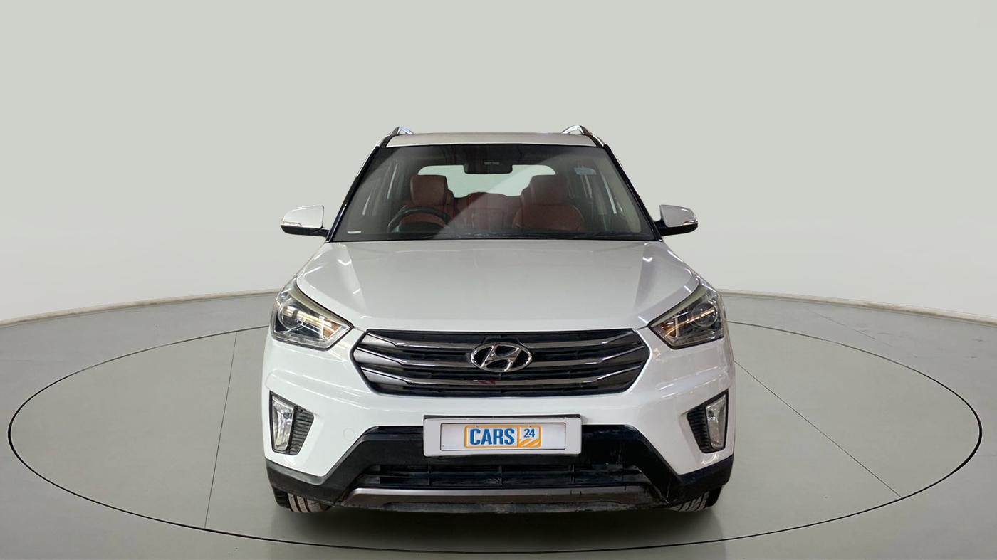 2016 Hyundai Creta SX PLUS 1.6 PETROL, CNG, Manual, 84,488 km, Front