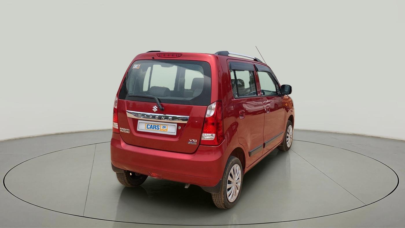 2016 Maruti Wagon R 1.0 VXI AMT, Petrol, Automatic, 38,333 km, Right Back Diagonal