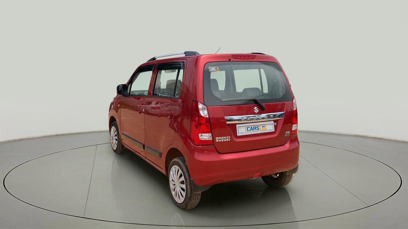 2016 Maruti Wagon R 1.0 VXI AMT, Petrol, Automatic, 38,333 km, Left Back Diagonal
