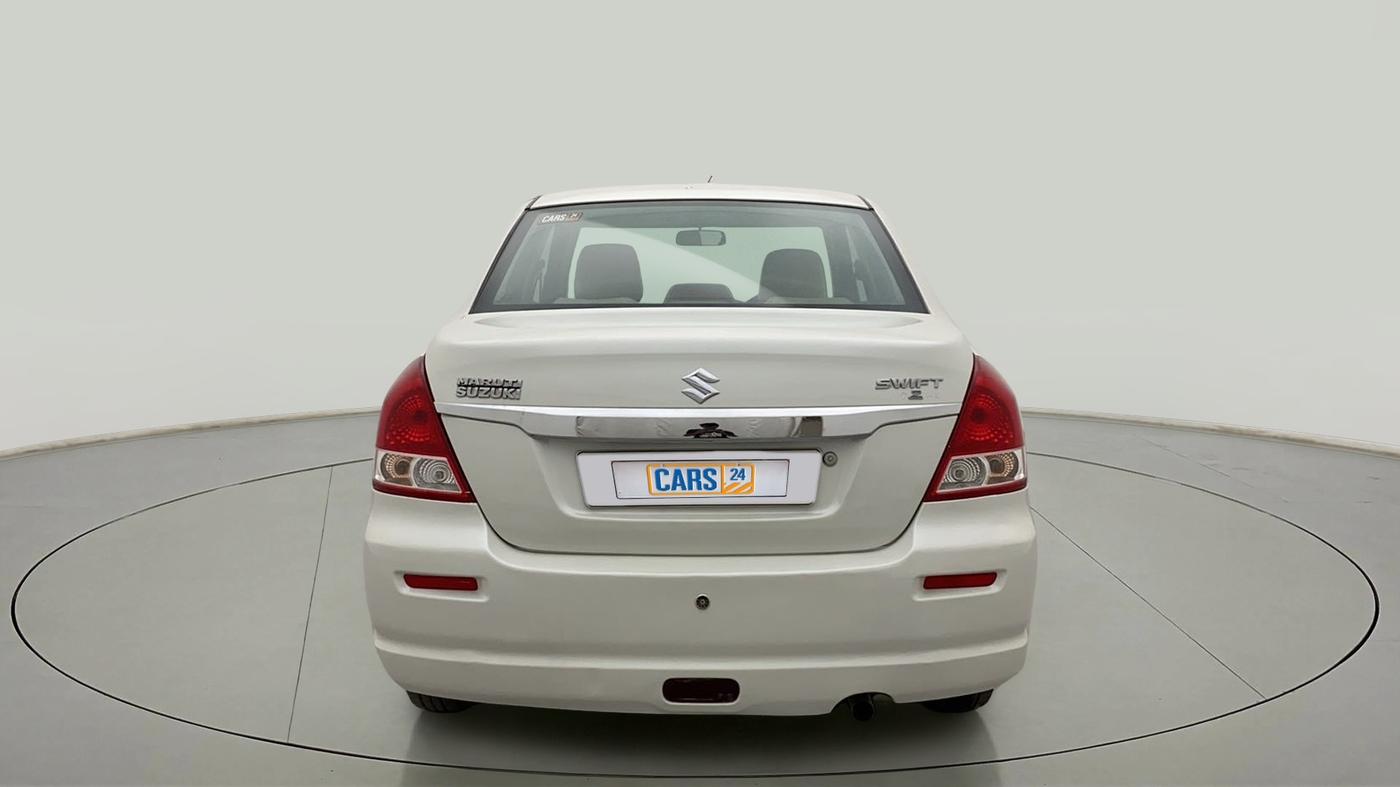 2011 Maruti Swift Dzire LXI, Petrol, Manual, 57,028 km, Back/Rear