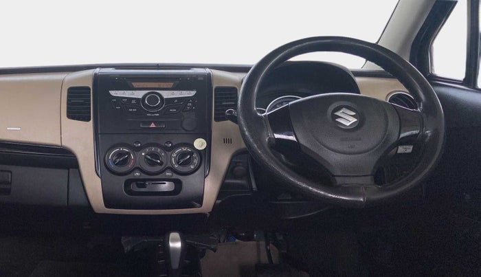 2017 Maruti Wagon R 1.0 VXI (O) AMT, Petrol, Automatic, 35,008 km, Steering Wheel Close Up