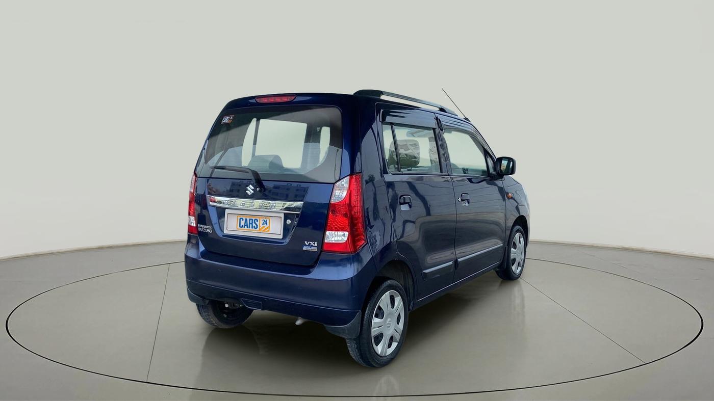 2017 Maruti Wagon R 1.0 VXI (O) AMT, Petrol, Automatic, 35,008 km, Right Back Diagonal
