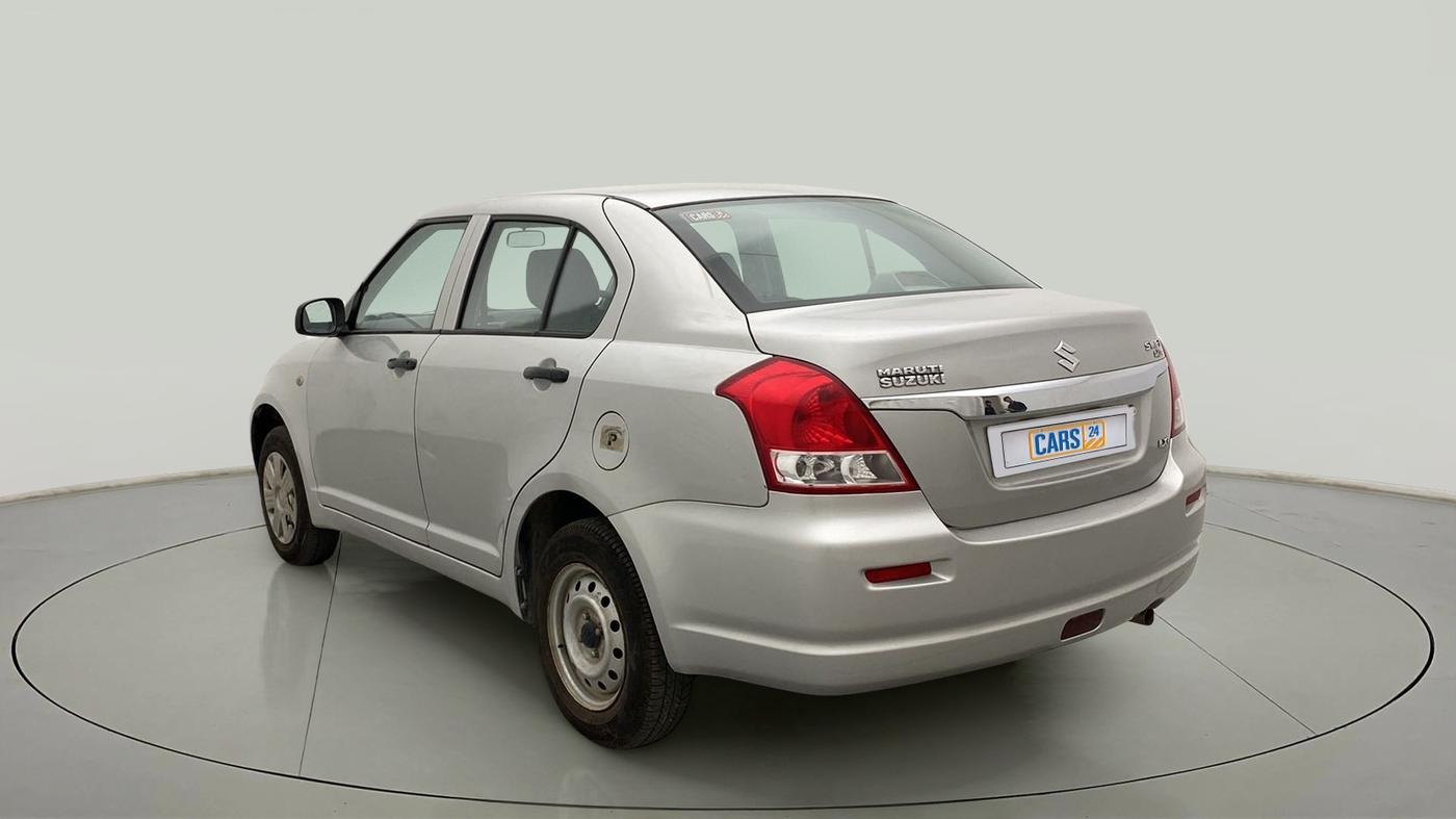2011 Maruti Swift Dzire LXI, Petrol, Manual, 1,03,579 km, Left Back Diagonal