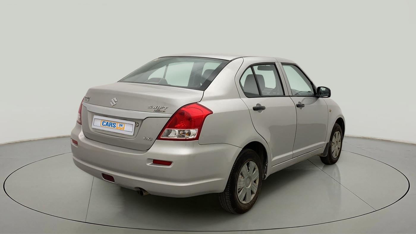 2011 Maruti Swift Dzire LXI, Petrol, Manual, 1,03,579 km, Right Back Diagonal