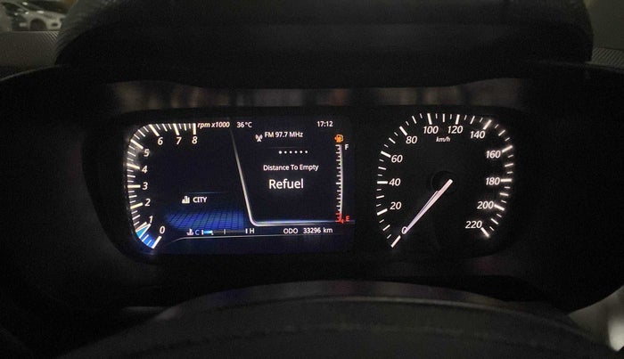 2020 Tata ALTROZ XZ PETROL, Petrol, Manual, 33,273 km, Odometer Image