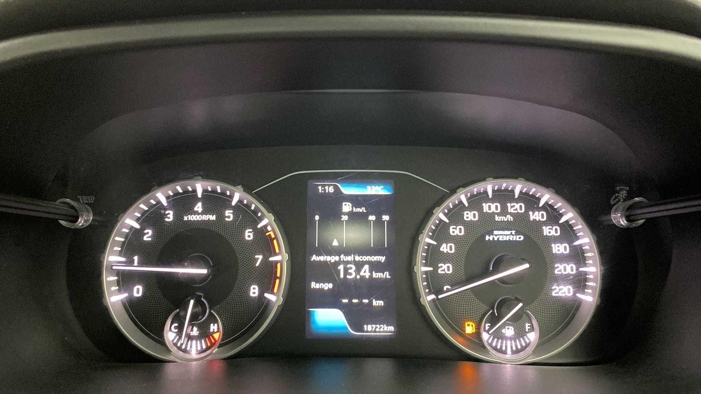 2023 Maruti BREZZA ZXI SMART HYBRID , Petrol, Manual, 18,693 km, Odometer Image