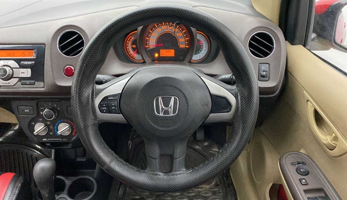 2013 Honda Brio S(O) AT, Petrol, Automatic, 51,814 km, Steering Wheel Close Up