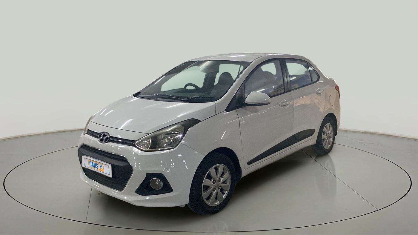 2015 Hyundai Xcent S 1.2, CNG, Manual, 89,031 km, Left Front Diagonal
