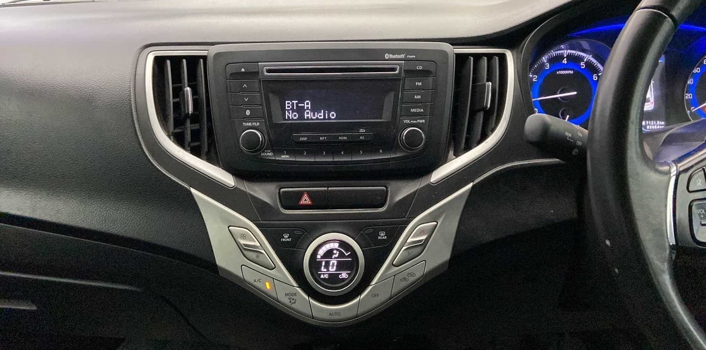 2017 Maruti Baleno ZETA PETROL 1.2, Petrol, Manual, 83,745 km, Air Conditioner