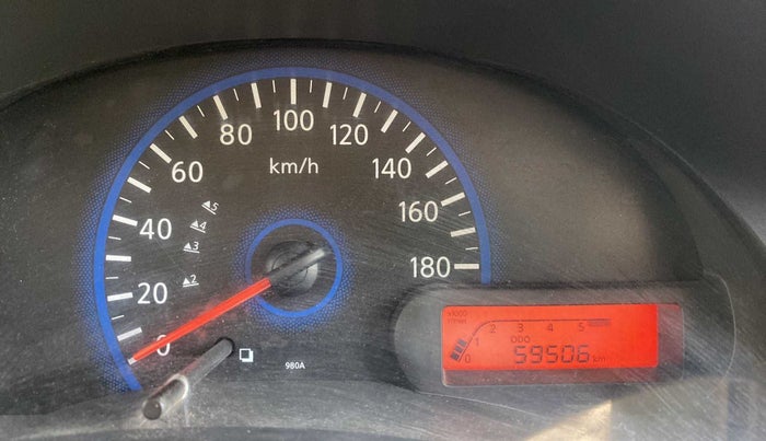 2016 Datsun Go Plus T (O), Petrol, Manual, 59,547 km, Odometer Image