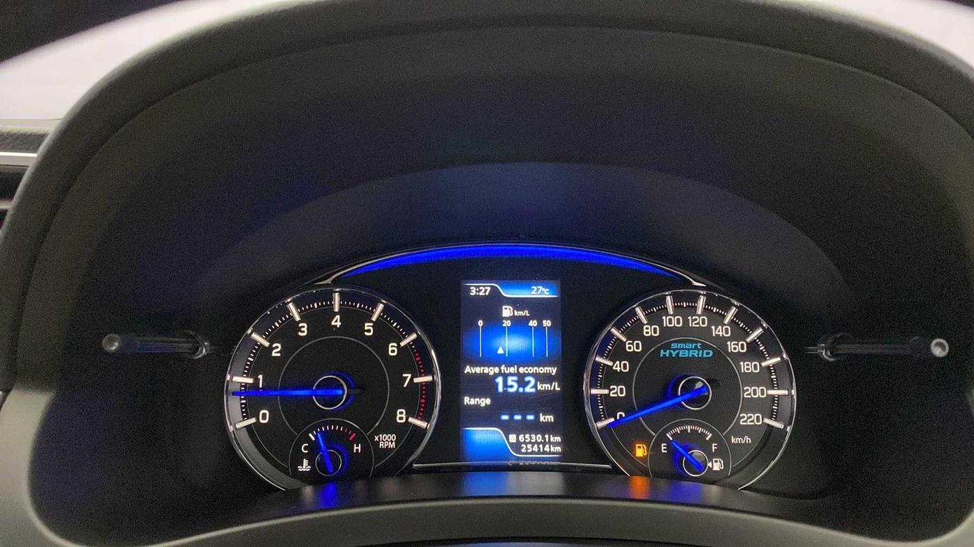 2018 Maruti Ciaz ALPHA 1.5 SHVS PETROL, Petrol, Manual, 25,397 km, Odometer Image