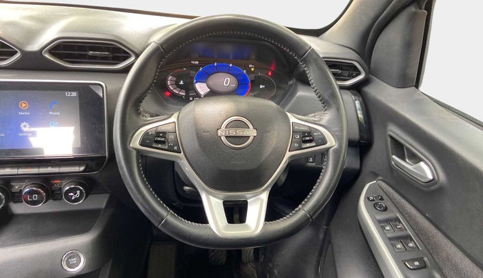2022 Nissan MAGNITE XV PREMIUM TURBO CVT, Petrol, Automatic, 11,744 km, Steering Wheel Close Up