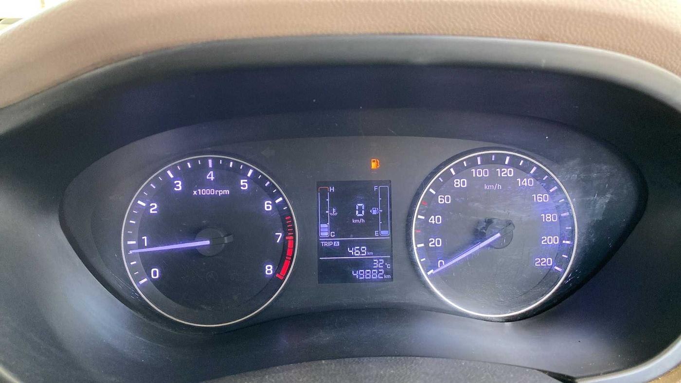 2015 Hyundai Elite i20 SPORTZ 1.2, Petrol, Manual, 50,235 km, Odometer Image