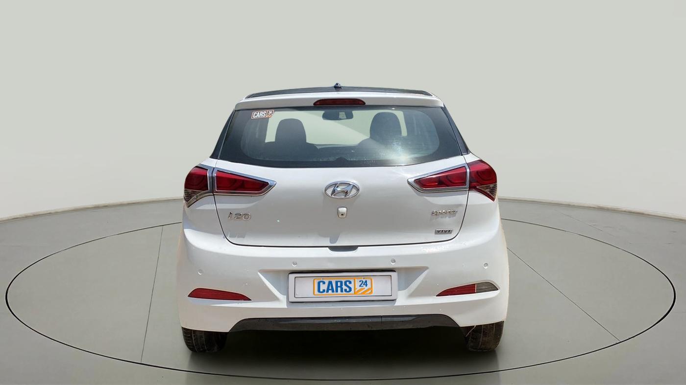 2015 Hyundai Elite i20 SPORTZ 1.2, Petrol, Manual, 50,235 km, Back/Rear