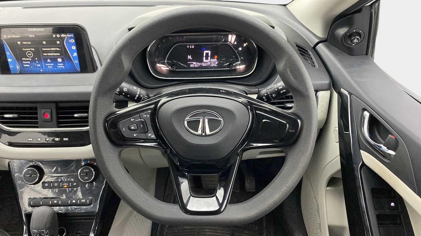 2023 Tata NEXON XZA PLUS PETROL, Petrol, Automatic, 13,154 km, Steering Wheel Close Up