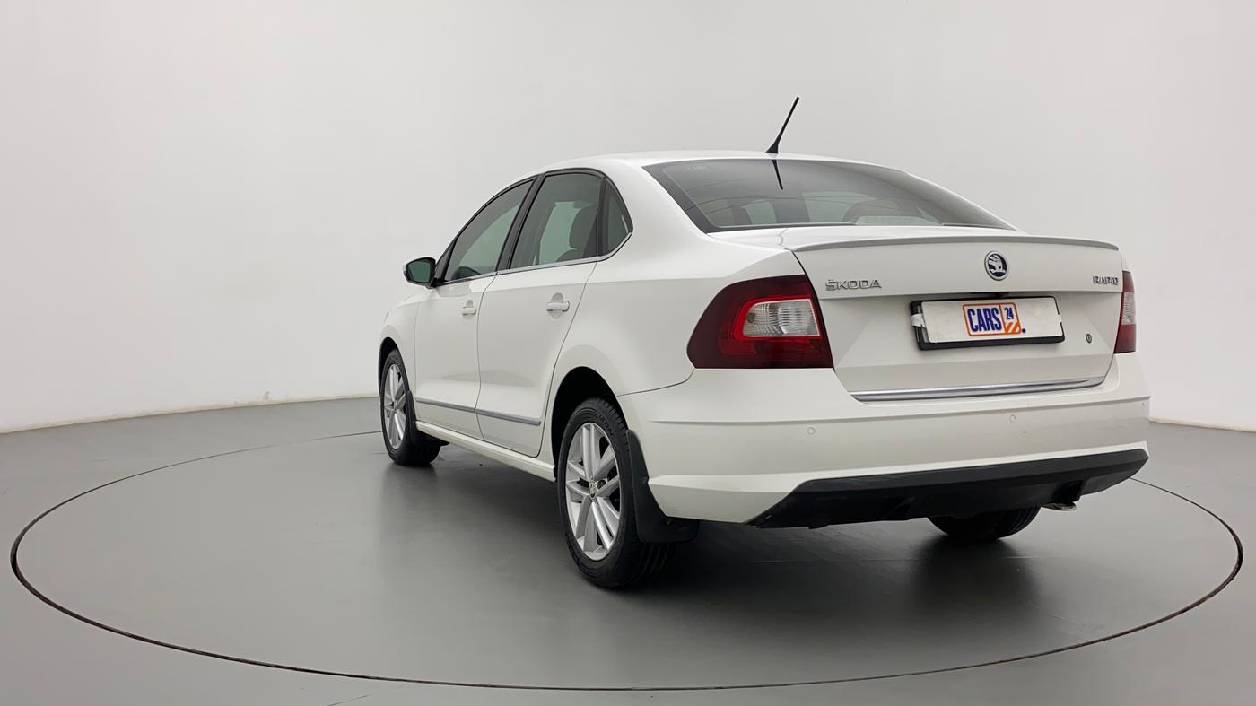 2020 Skoda Rapid STYLE AT TSI, Petrol, Automatic, 88,818 km, Left Back Diagonal