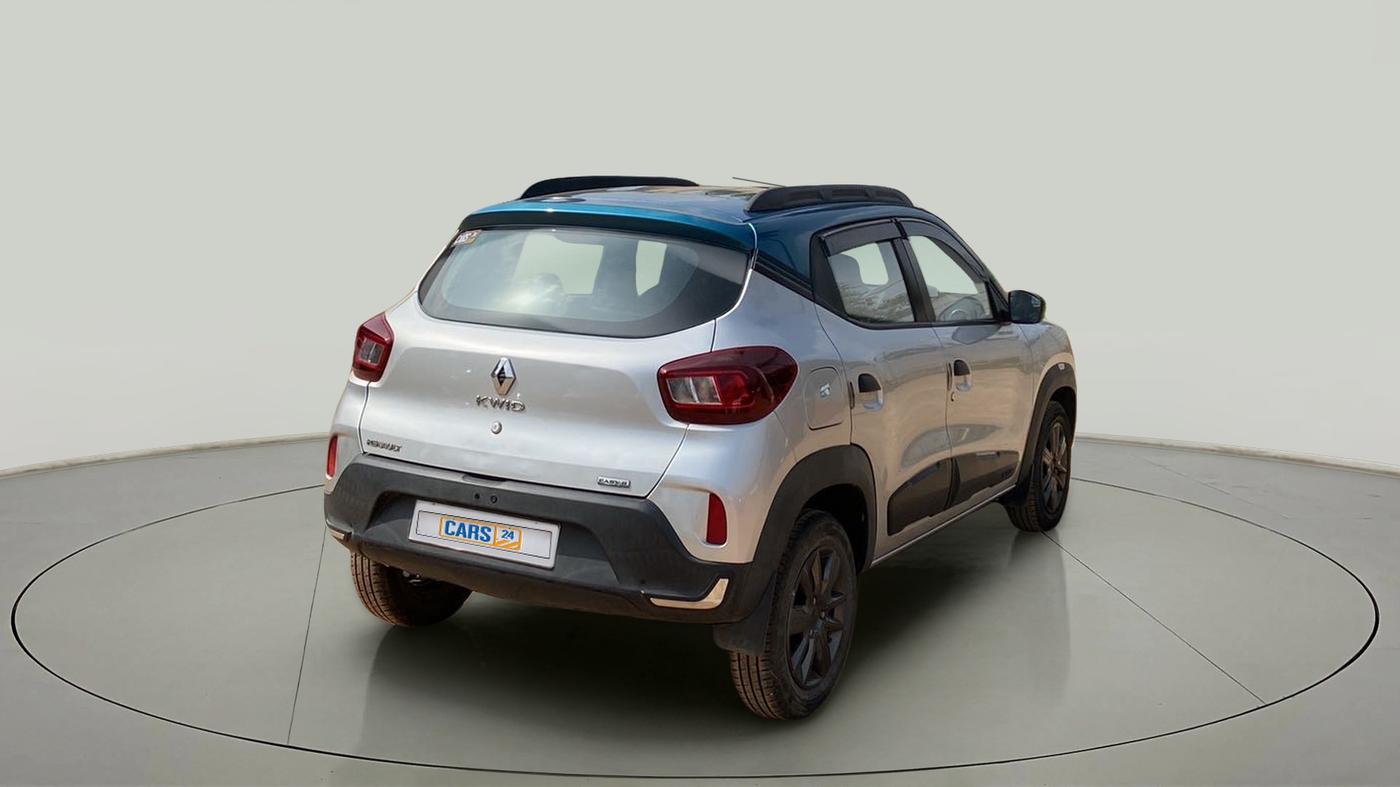 2020 Renault Kwid NEOTECH RXL 1.0 AMT, Petrol, Automatic, 17,546 km, Right Back Diagonal